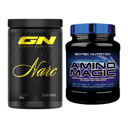 Trainings-Set: GN Narc + Scitec Amino Magic – alle enthaltenen Artikel