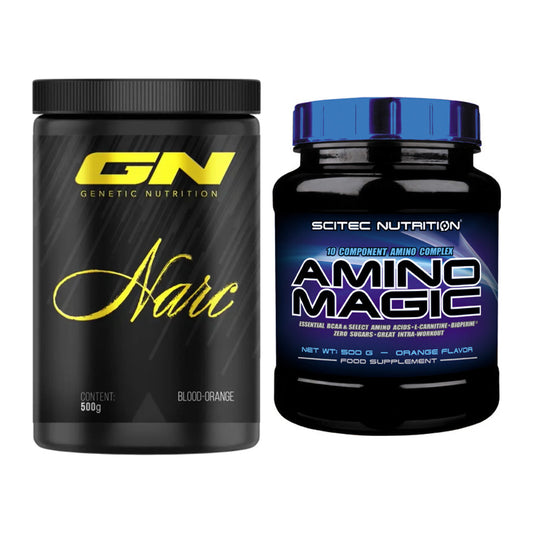 Trainings-Set: GN Narc + Scitec Amino Magic – alle enthaltenen Artikel
