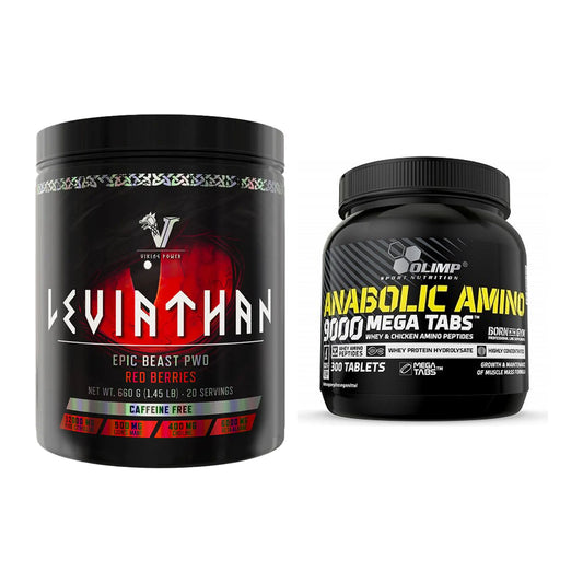 Trainings-Set: Viking Power Leviathan + Olimp Anabolic Amino 9000 – alle enthaltenen Artikel