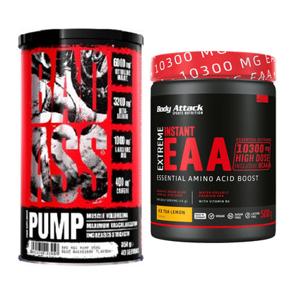 Trainings-Set: BAD ASS Pump + Body Attack Extreme Instant EAA – alle enthaltenen Artikel