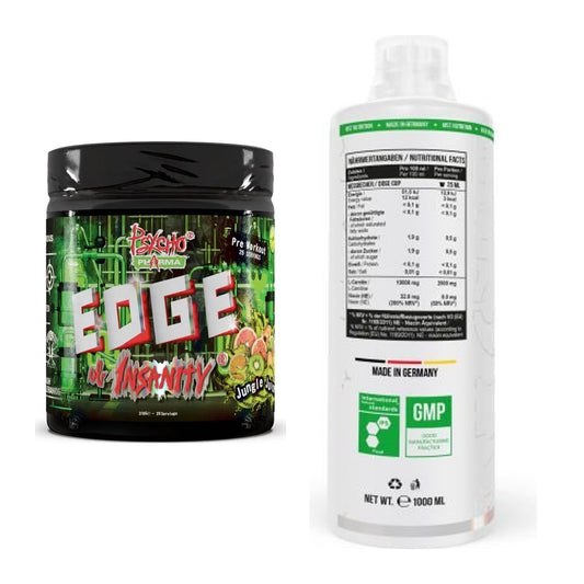 Trainings-Set: Psycho Pharma Edge + MST L-Carnitine 100.000 – alle enthaltenen Artikel