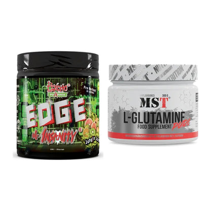 Trainings-Set: Psycho Pharma Edge of Insanity + MST Glutamine – alle enthaltenen Artikel