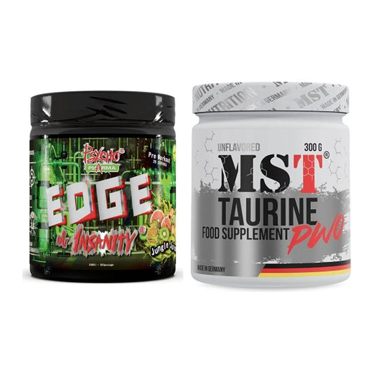 Trainings-Set: Psycho Pharma Edge of Insanity + MST Taurine – alle enthaltenen Artikel