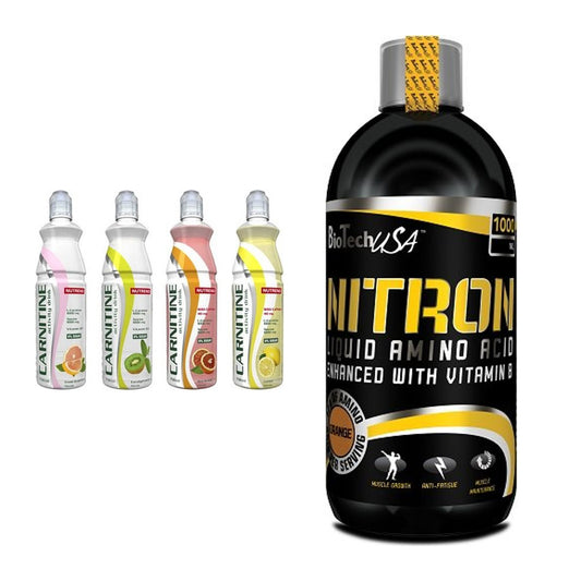 Trainings-Set: Nutrend Activity + BioTech Liquid Amino – alle enthaltenen Artikel