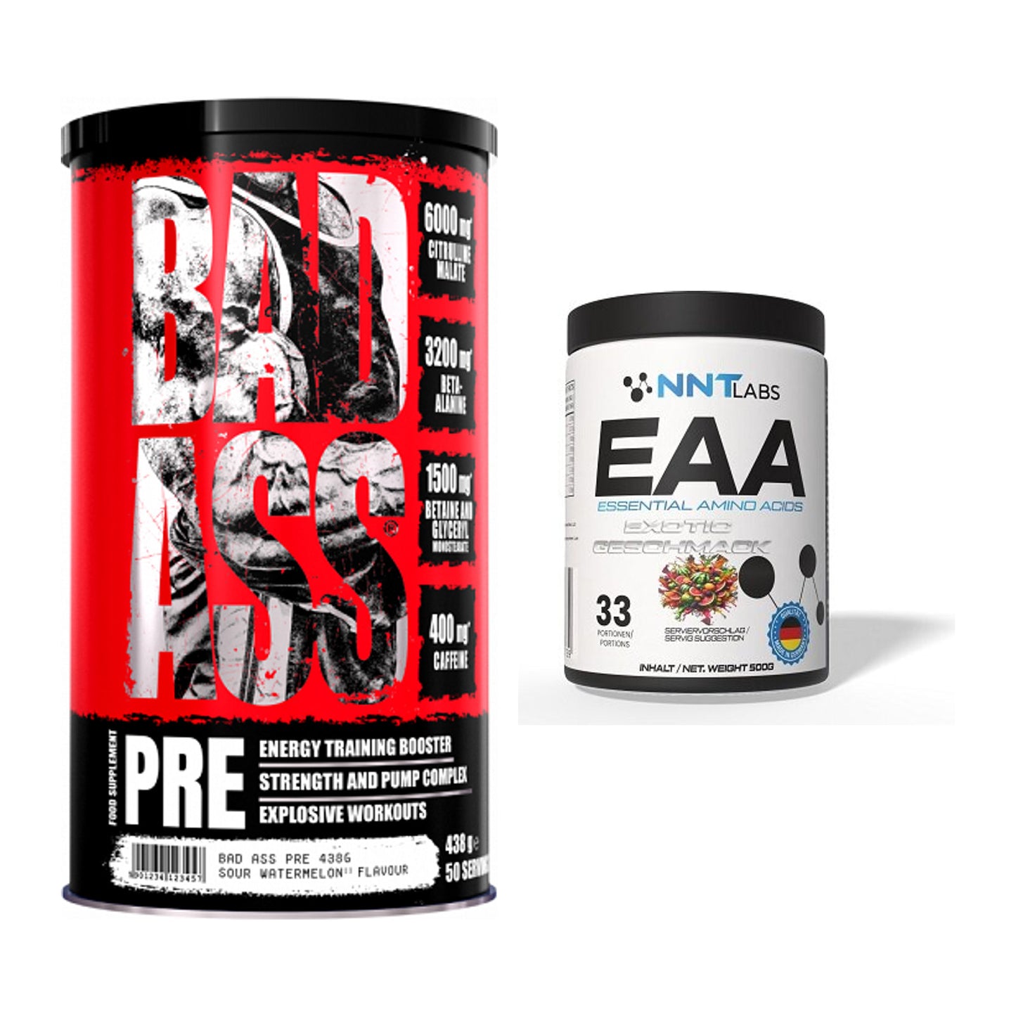 Trainings-Set: BAD ASS Pre + NNT EAA – alle enthaltenen Artikel