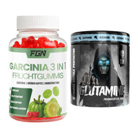 Trainings-Set: FGN Garcinia 60 Fruchtgummies + Skull Labs Glutamine