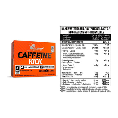 Trainings-Set: Olimp Caffeine Kick + MST BCAA Zero – alle enthaltenen Artikel