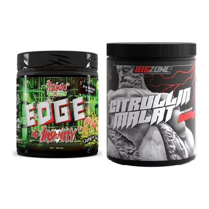 Trainings-Set: Psycho Pharma Edge + Big Zone Citrullin Malat – alle enthaltenen Artikel