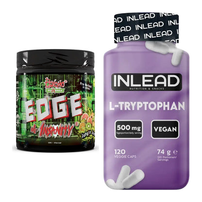 Trainings-Set: Psycho Pharma Edge + INLEAD L-Tryptophan 500mg – alle enthaltenen Artikel