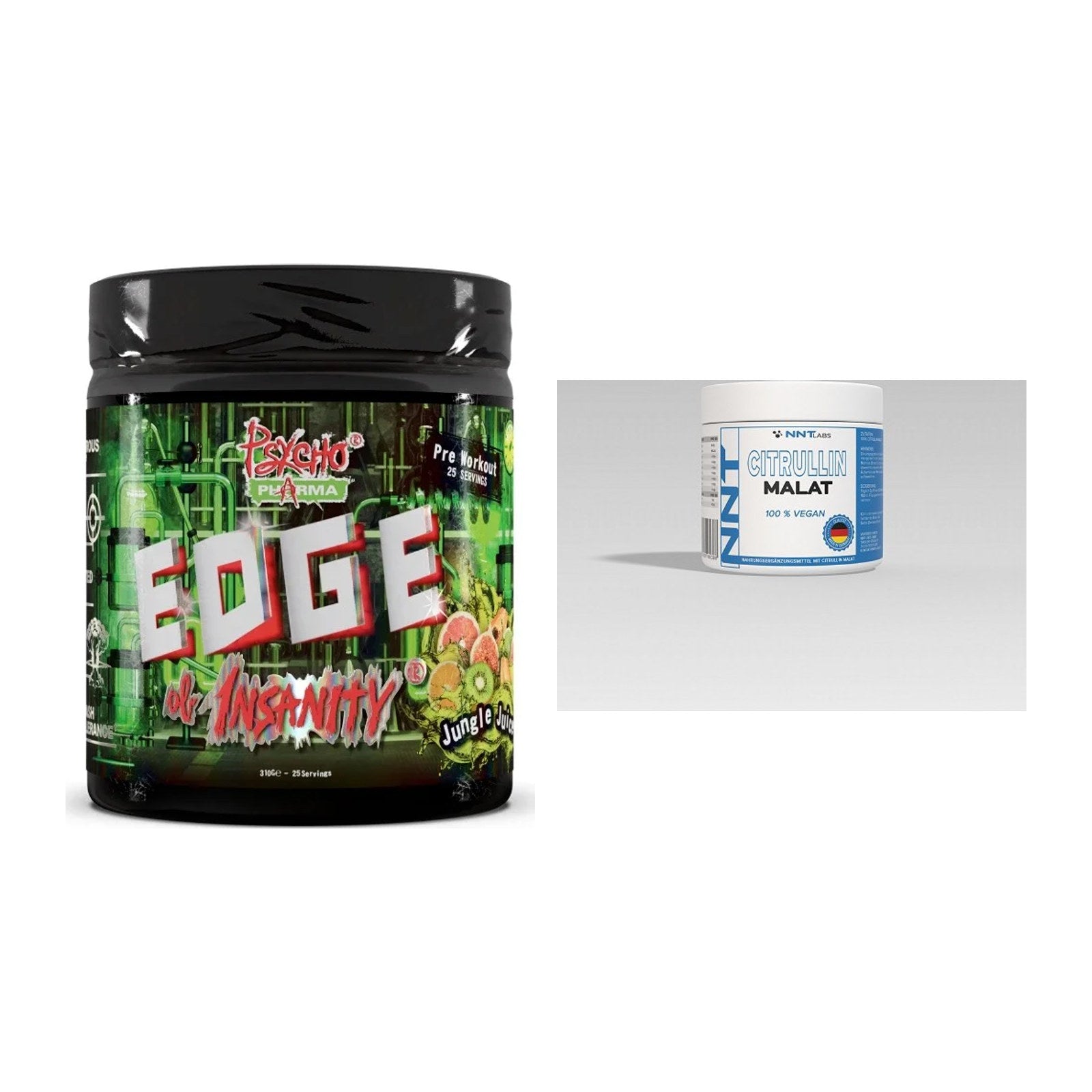 Trainings-Set: Psycho Pharma Edge of Insanity + NNT Citrullin – alle enthaltenen Artikel