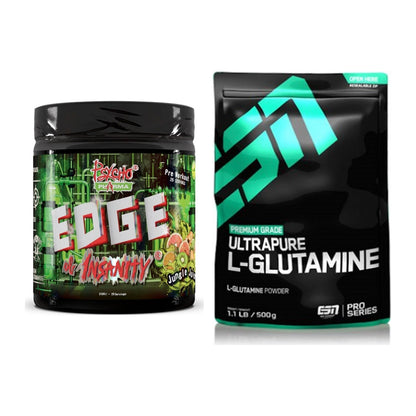 Trainings-Set: Psycho Pharma Edge + ESN Ultrapure L-Glutamin – alle enthaltenen Artikel