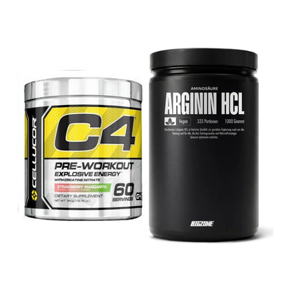 Trainings-Set: Cellucor C4 Original 60 Serv. + Big Zone L-Arginin – alle enthaltenen Artikel
