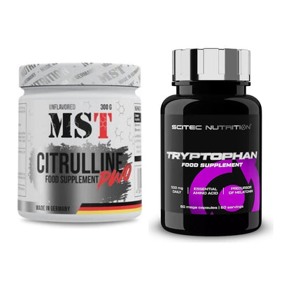 Trainings-Set: MST Citrulline Malat 300g + Scitec Tryptophan – alle enthaltenen Artikel
