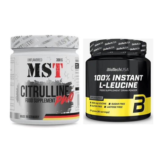 Trainings-Set: MST Citrulline Malat 300g + BioTech 100% Instant – alle enthaltenen Artikel
