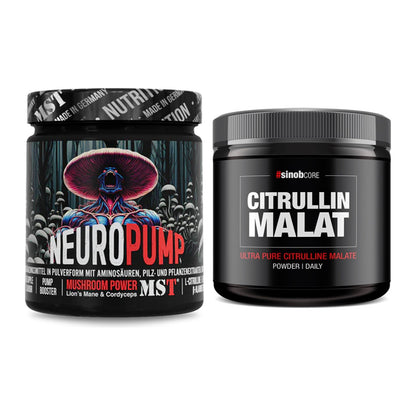 Trainings-Set: MST NeuroPump + Sinob Core L-Citrullin Malat – alle enthaltenen Artikel