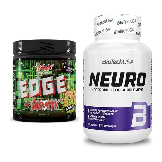 Trainings-Set: Psycho Pharma Edge of Insanity + BioTech Neuro – alle enthaltenen Artikel