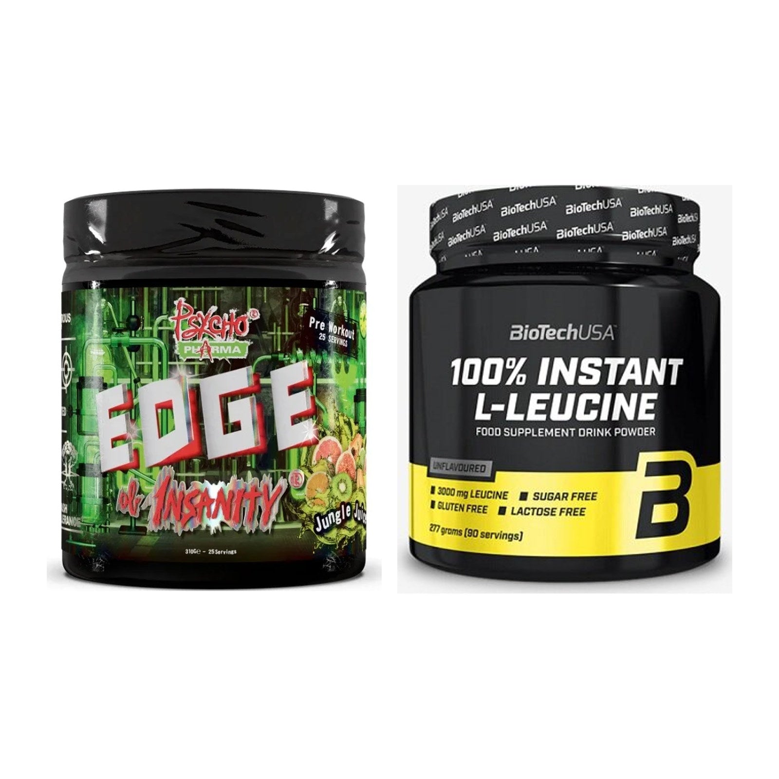 Trainings-Set: Psycho Pharma Edge + BioTech 100% Instant – alle enthaltenen Artikel