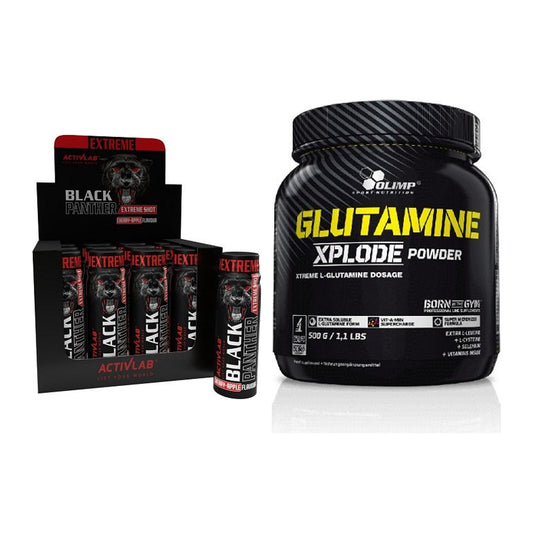 Trainings-Set: Activlab Black Panther + Olimp L-Glutamine Xplode – alle enthaltenen Artikel