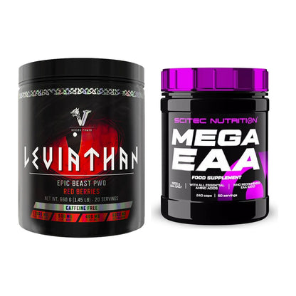 Trainings-Set: Viking Power Leviathan Hardcore + Scitec Mega EAA – alle enthaltenen Artikel