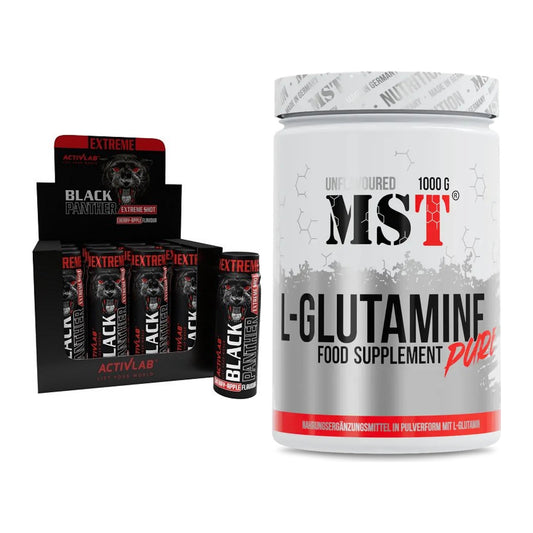 Trainings-Set: Activlab Black Panther Extreme + MST Glutamine – alle enthaltenen Artikel