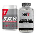 Trainings-Set: Trec Nutrition SAW Booster + MST 21 Amino Acids – alle enthaltenen Artikel