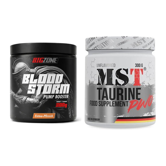 Trainings-Set: Big Zone Bloodstorm 2.0 + MST Taurine – alle enthaltenen Artikel