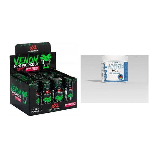Trainings-Set: XXL Nutrition Venom Shot + NNT Arginin – alle enthaltenen Artikel
