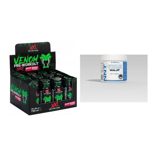 Trainings-Set: XXL Nutrition Venom Shot + NNT Citrullin – alle enthaltenen Artikel