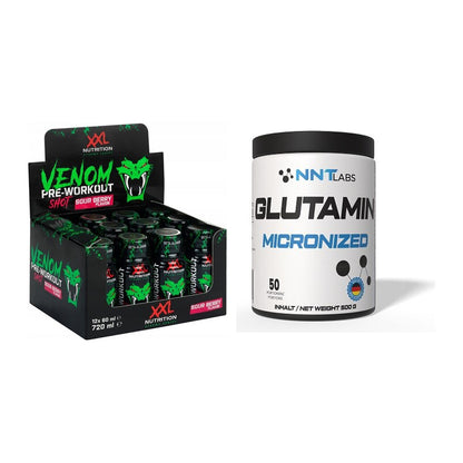 Trainings-Set: XXL Nutrition Venom Shot + NNT Glutamin – alle enthaltenen Artikel