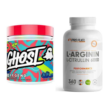 Trainings-Set: Ghost Legend V4 30 Serv. + ProFuel L-Arginin – alle enthaltenen Artikel