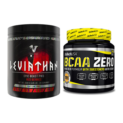 Trainings-Set: Viking Power Leviathan Hardcore + BioTech BCAA Zero – alle enthaltenen Artikel