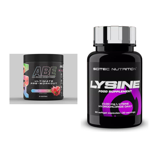 Trainings-Set: Applied Nutrition A.B.E Ultimate + Scitec Lysine – alle enthaltenen Artikel