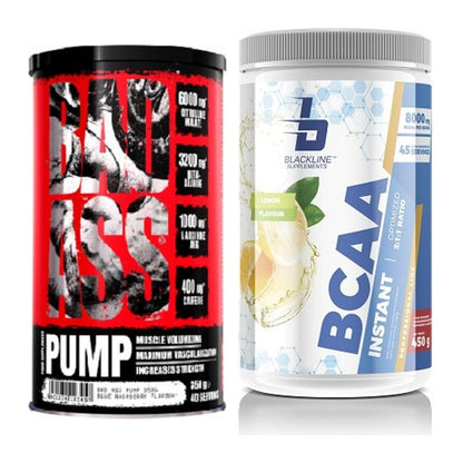 Trainings-Set: BAD ASS Pump + Blackline Supplements BCAA Instant – alle enthaltenen Artikel