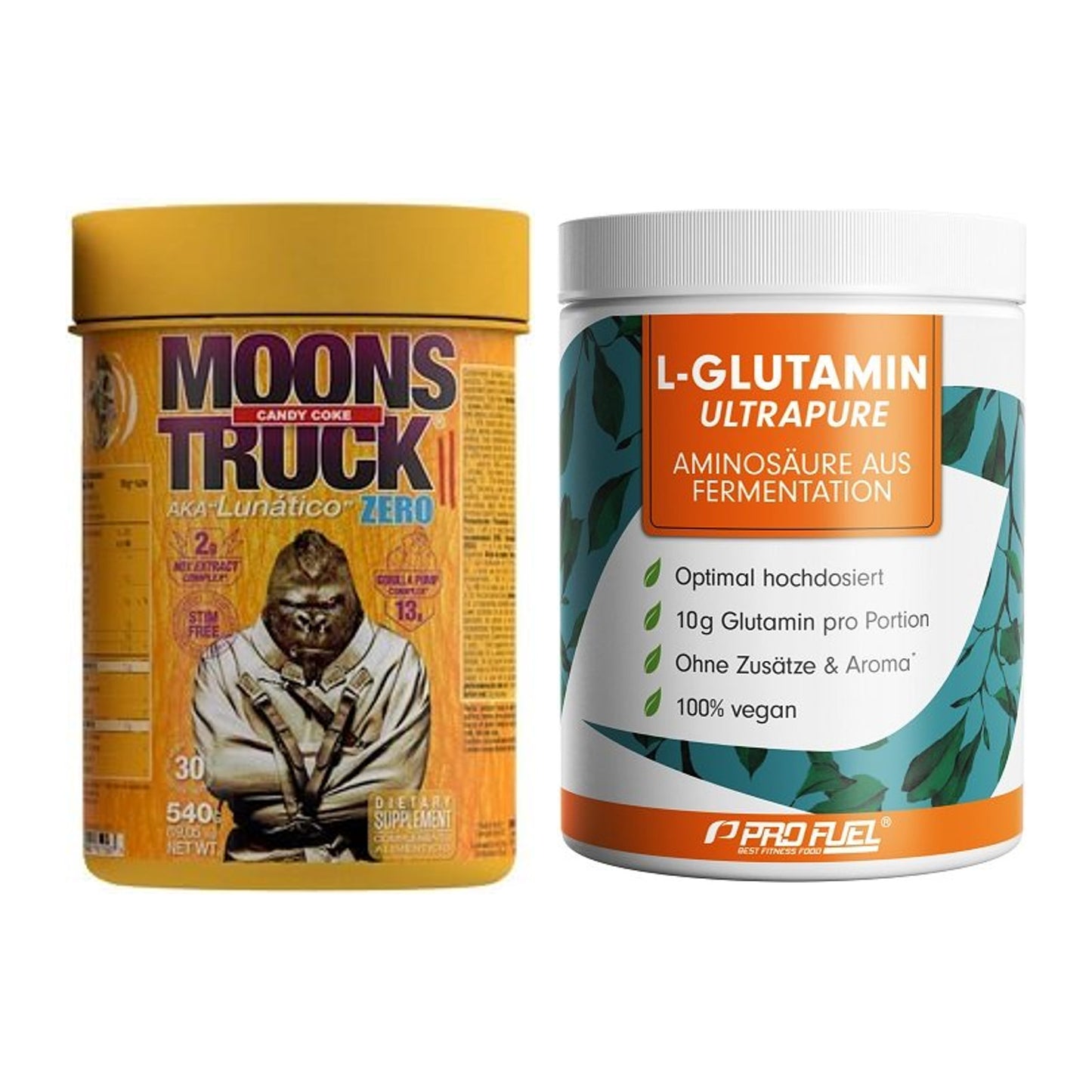 Trainings-Set: Zoomad Moonstruck 2.0 ZERO + ProFuel Glutamin Ultrapure – alle enthaltenen Artikel