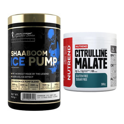 Trainings-Set: Kevin Levrone Shaaboom Ice + Nutrend Citrulline Malat – alle enthaltenen Artikel