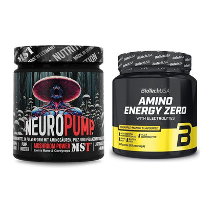 Trainings-Set: MST NeuroPump 540g (Red + BioTech Amino Energy Zero – alle enthaltenen Artikel