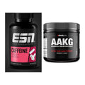 Trainings-Set: ESN Caffeine Caps + Sinob Core Arginin AAKG Pulver – alle enthaltenen Artikel