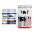 Trainings-Set: USP Labs Jack3d 45 Serv. (Blue + MST Arginine HCL – alle enthaltenen Artikel
