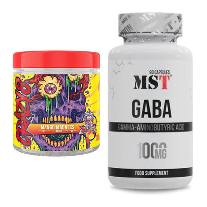 Trainings-Set: Swedish Supplements Crazy 8 + MST GABA 1000mg – alle enthaltenen Artikel