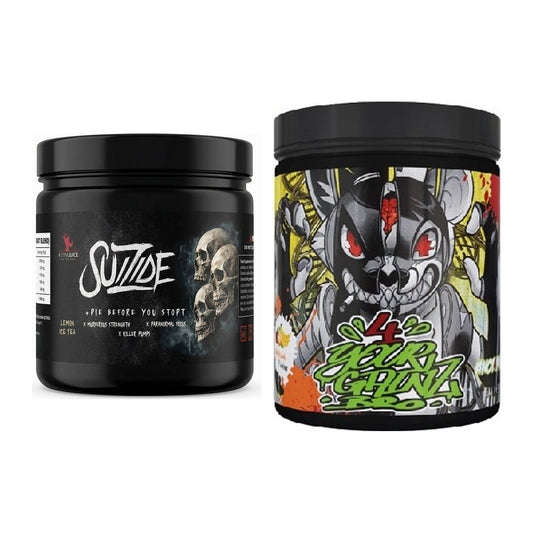 Trainings-Set: #GYMJUICE SUIZIDE Booster + BPS-Pharma EAA´s 4Your – alle enthaltenen Artikel