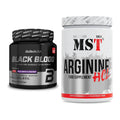 Trainings-Set: BioTech Black Blood CAF+ 300g (80 + MST Arginine HCL – alle enthaltenen Artikel