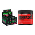 Trainings-Set: XXL Nutrition Venom Shot + Body Attack Arginine Shock – alle enthaltenen Artikel