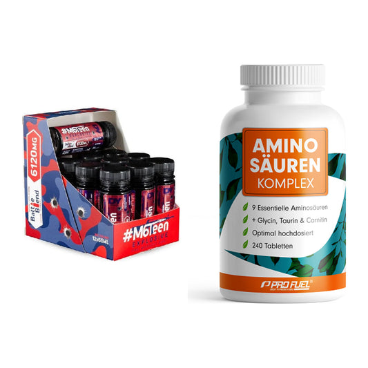 Trainings-Set: DY Nutrition M6Teen + ProFuel Aminosäuren – alle enthaltenen Artikel
