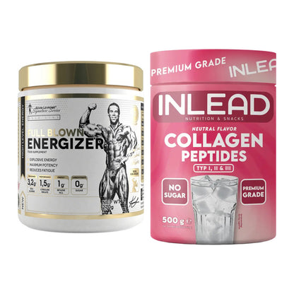 Trainings-Set: Kevin Levrone Full Blown + INLEAD Collagen Peptides – alle enthaltenen Artikel