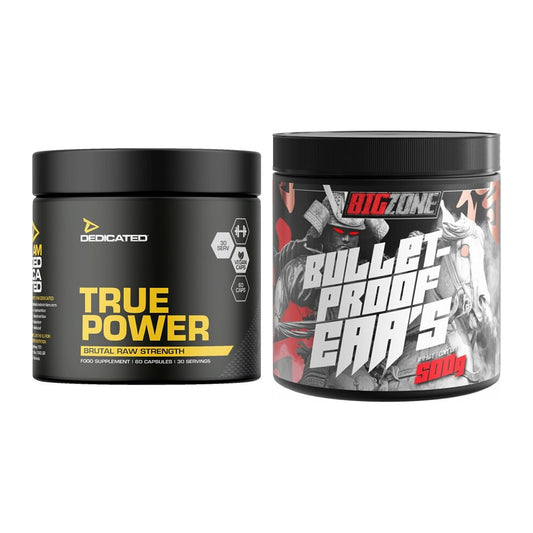 Trainings-Set: Dedicated True Power + Big Zone Bulletproof EAA's – alle enthaltenen Artikel