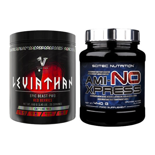 Trainings-Set: Viking Power Leviathan Hardcore + Scitec Ami-NO Xpress – alle enthaltenen Artikel
