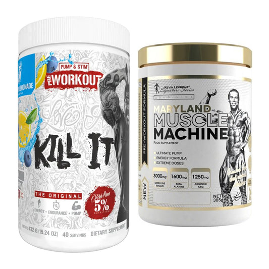 Trainings-Set: Rich Piana 5% Nutrition + Kevin Levrone Maryland – alle enthaltenen Artikel