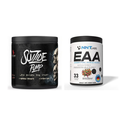 Trainings-Set: #GYMJUICE SUIZIDE PUMP + NNT EAA – alle enthaltenen Artikel