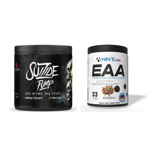 Trainings-Set: #GYMJUICE SUIZIDE PUMP + NNT EAA – alle enthaltenen Artikel
