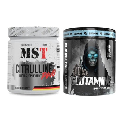 Trainings-Set: MST Citrulline Malat 300g + Skull Labs Glutamine – alle enthaltenen Artikel